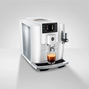 15683 - Jura E8  Piano White - New 2024 Model