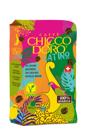 Chicco d'Oro GOOD VIBES MIX Caffe Latino and Chicco d'Oro Bio Fair Trade Beans (7x500gr/6.6 )