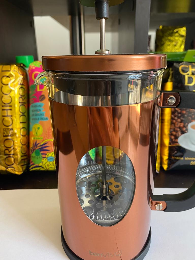 BonVIVO Stove Top Espresso Coffee Maker Copper – La Strada