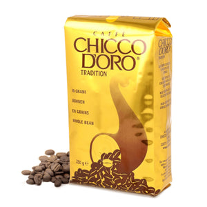 Chicco d'Oro Tradition Beans (10 bags of 500 gr) - Case of 5 Kgs (12 lb)