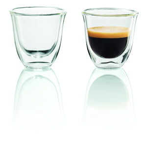 DeLonghi Espresso Double-Wall Glass Cups